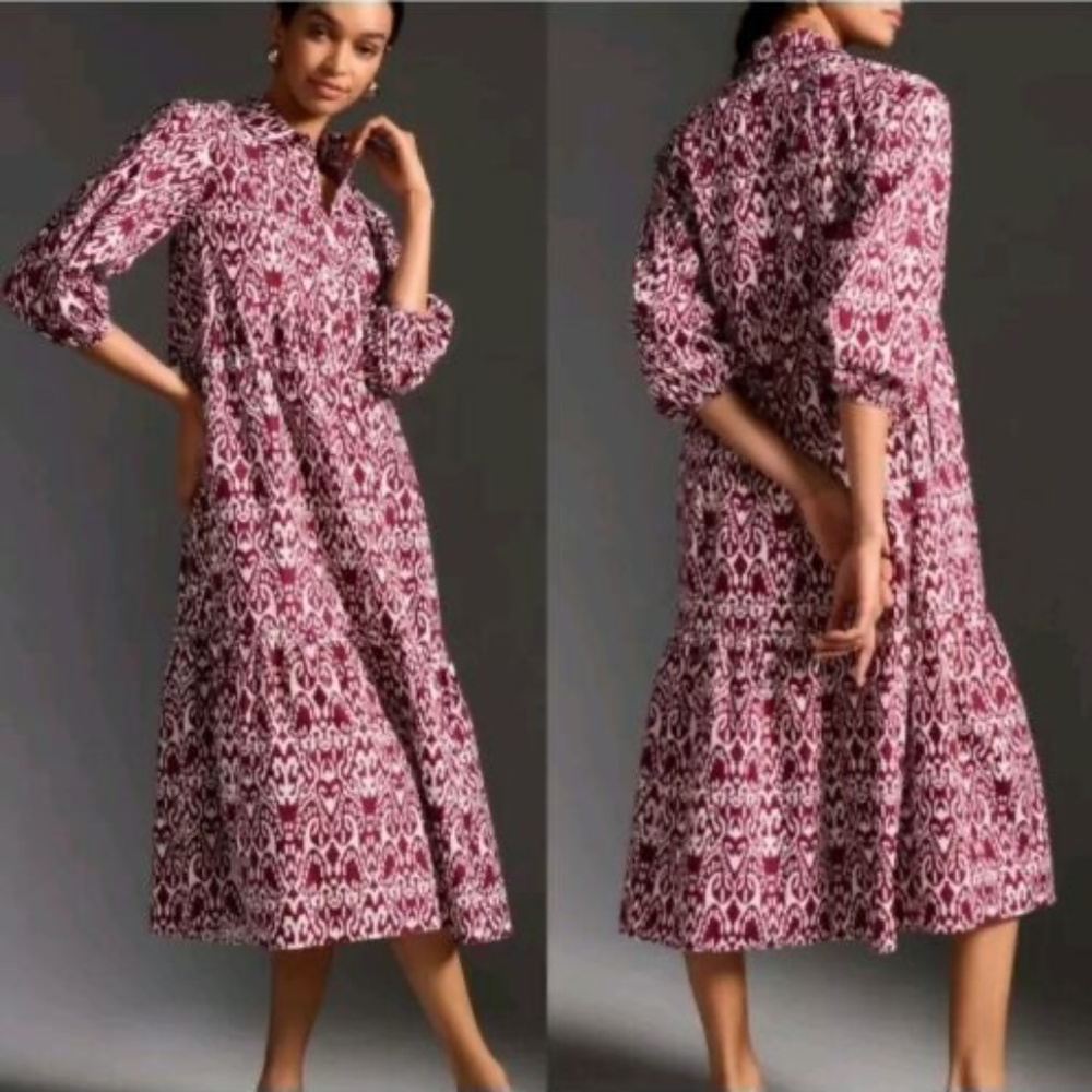 Maeve Bettina Tiered Dress